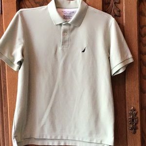Nautica light green short sleeved Polo